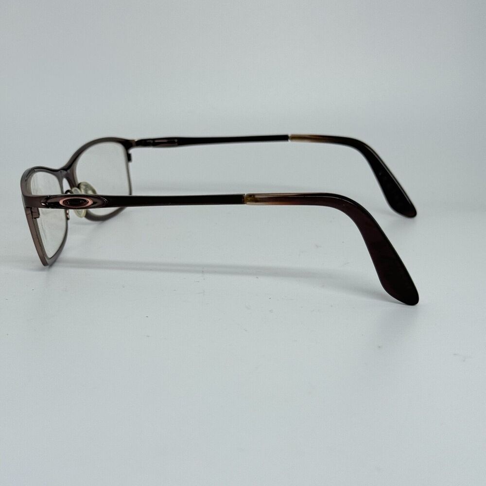 Oakley Brown Metal Rectangular Frame Eyeglasses O… - image 3